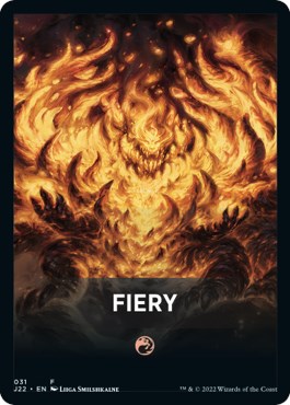 Fiery Theme Card [Jumpstart 2022 Front Cards] | Gamer Loot