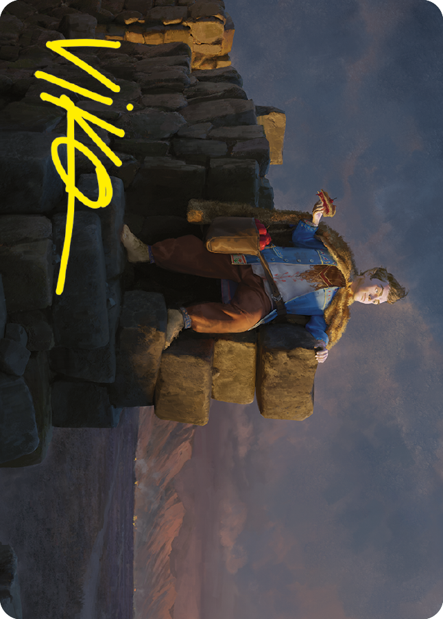 Pippin, Warden of Isengard Art Card (Gold-Stamped Signature) [The Lord of the Rings: Tales of Middle-earth Art Series] | Gamer Loot