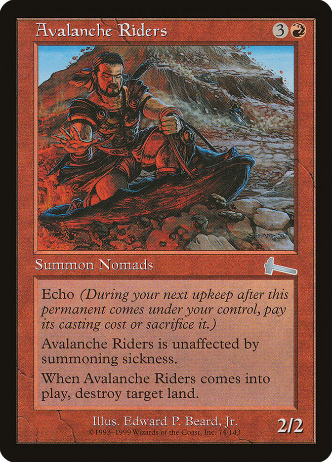 Avalanche Riders [Urza's Legacy] | Gamer Loot