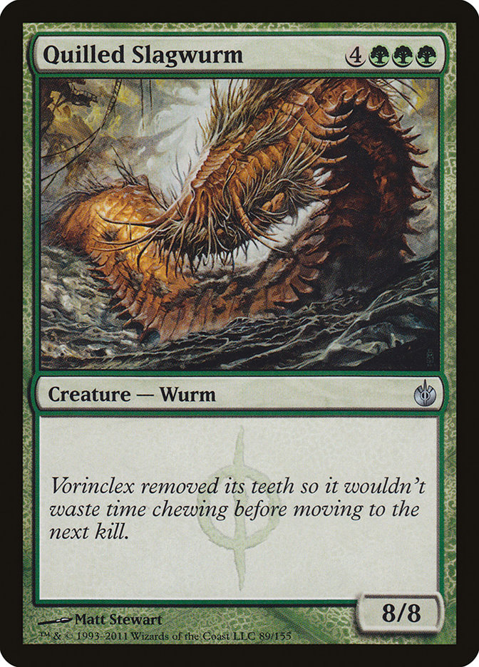 Quilled Slagwurm [Mirrodin Besieged] | Gamer Loot