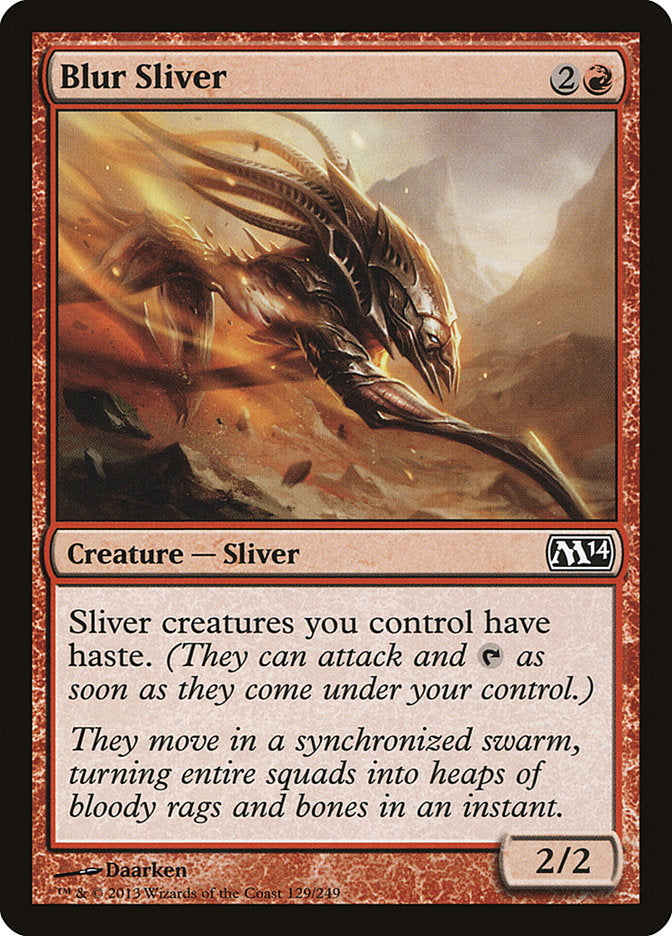 Blur Sliver [Magic 2014] | Gamer Loot