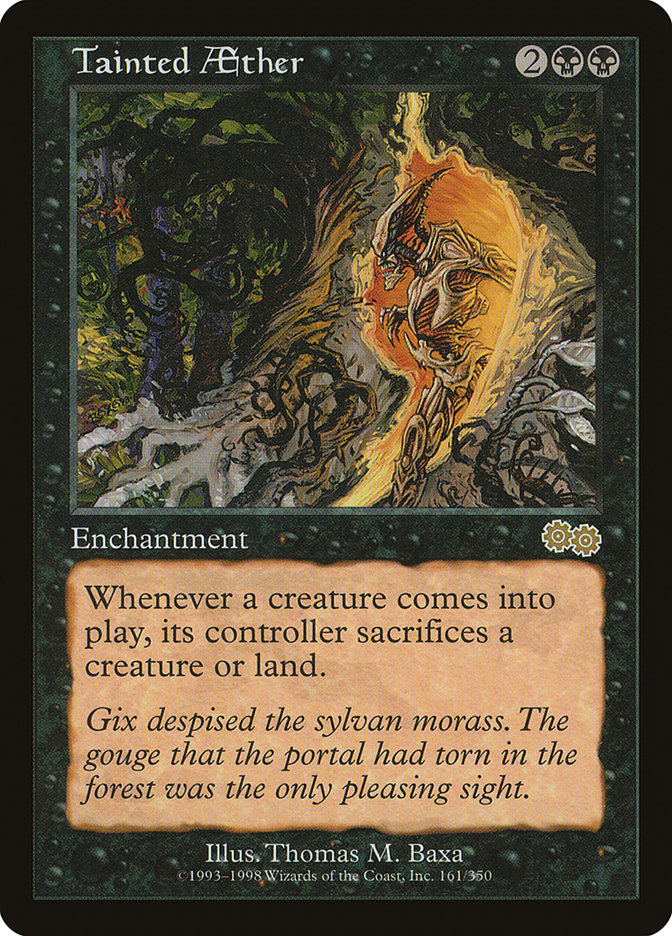 Tainted Aether [Urza's Saga] | Gamer Loot