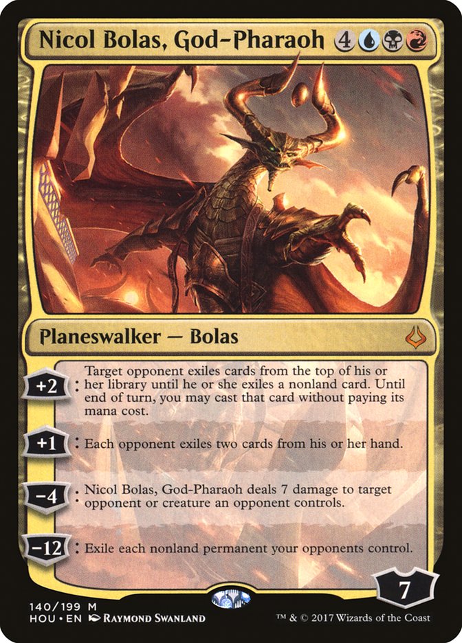 Nicol Bolas, God-Pharaoh [Hour of Devastation] | Gamer Loot