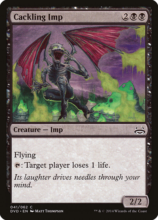 Cackling Imp (Divine vs. Demonic) [Duel Decks Anthology] | Gamer Loot