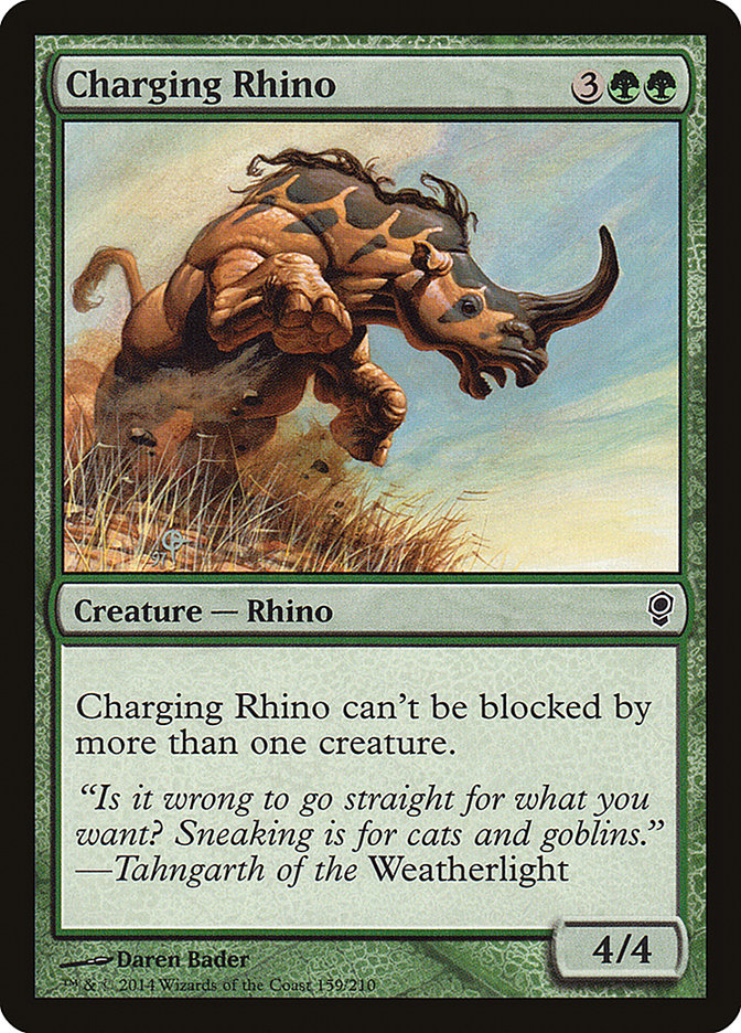 Charging Rhino [Conspiracy] | Gamer Loot