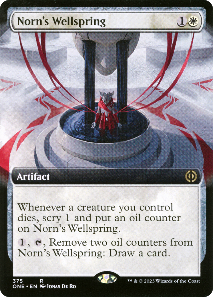 Norn's Wellspring (Extended Art) [Phyrexia: All Will Be One] | Gamer Loot