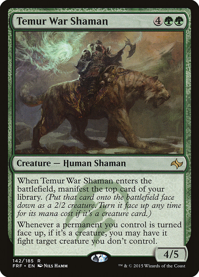 Temur War Shaman [Fate Reforged] | Gamer Loot