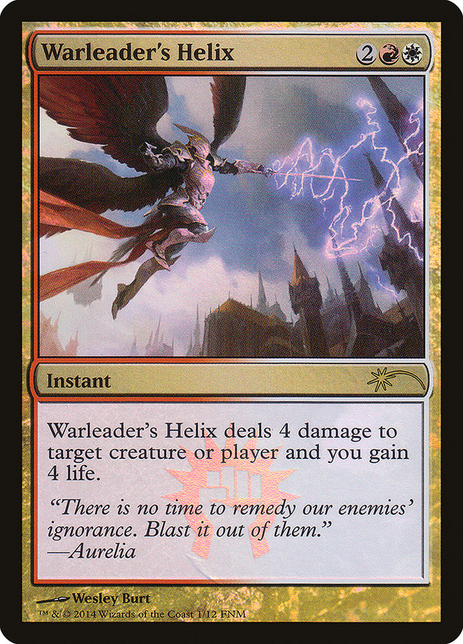 Warleader's Helix [Friday Night Magic 2014] | Gamer Loot