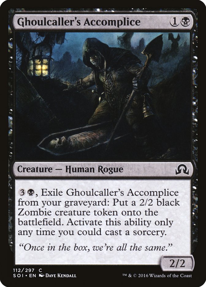 Ghoulcaller's Accomplice [Shadows over Innistrad] | Gamer Loot