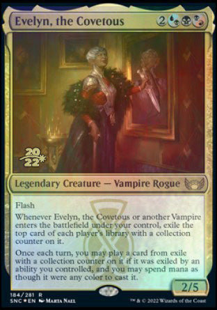 Evelyn, the Covetous [Streets of New Capenna Prerelease Promos] | Gamer Loot