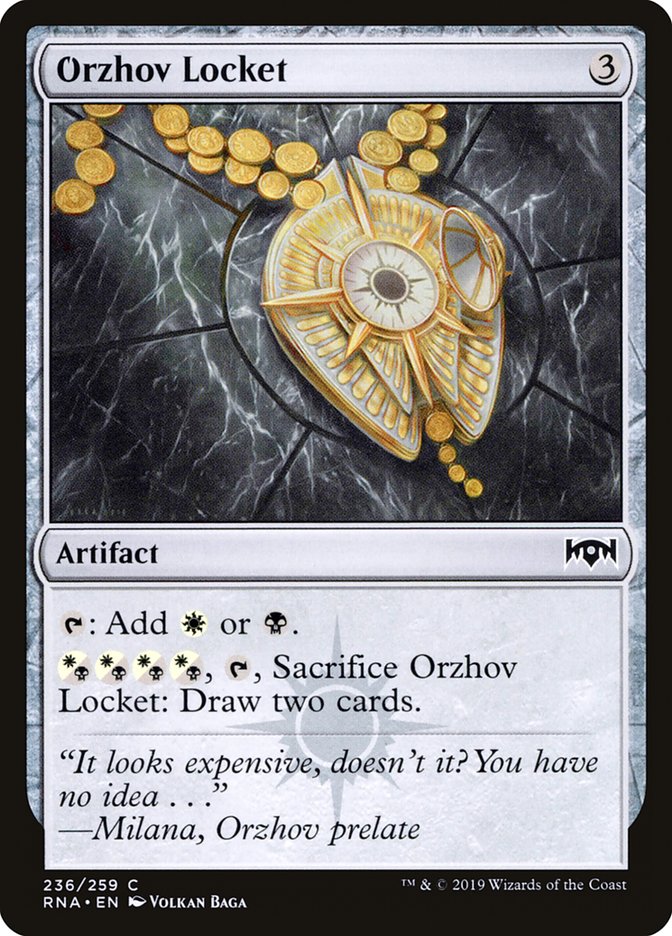 Orzhov Locket [Ravnica Allegiance] | Gamer Loot
