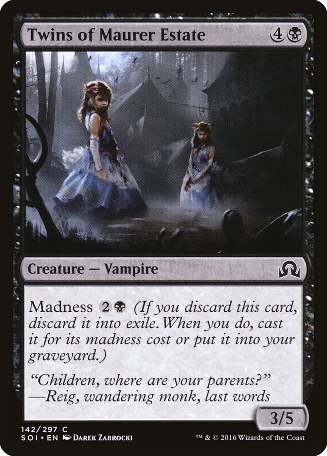 Twins of Maurer Estate [Shadows over Innistrad] | Gamer Loot