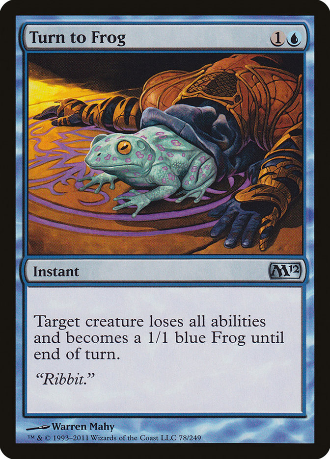 Turn to Frog [Magic 2012] | Gamer Loot