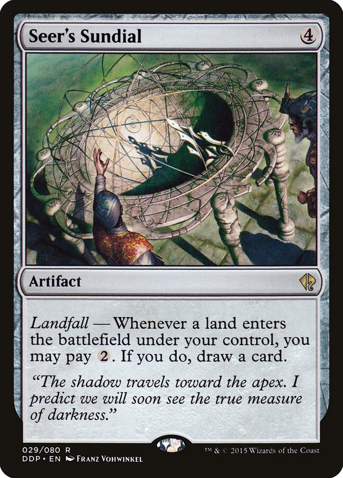 Seer's Sundial [Duel Decks: Zendikar vs. Eldrazi] | Gamer Loot
