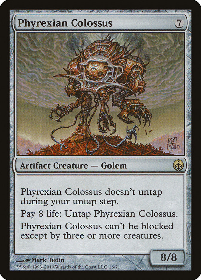 Phyrexian Colossus [Duel Decks: Phyrexia vs. the Coalition] | Gamer Loot