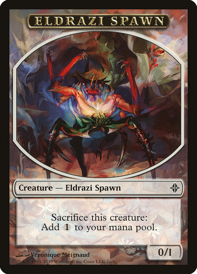 Eldrazi Spawn (1c/5) [Rise of the Eldrazi Tokens] | Gamer Loot