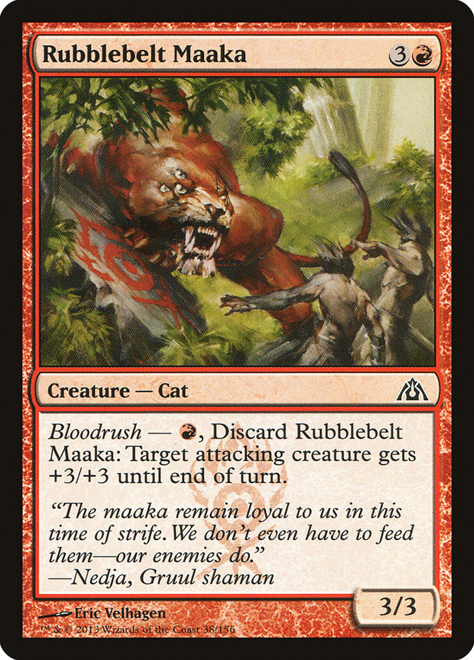 Rubblebelt Maaka [Dragon's Maze] | Gamer Loot