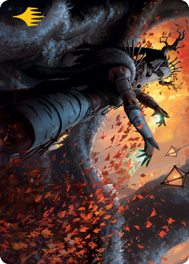 Dawnhart Rejuvenator Art Card (Gold-Stamped Signature) [Innistrad: Midnight Hunt Art Series] | Gamer Loot