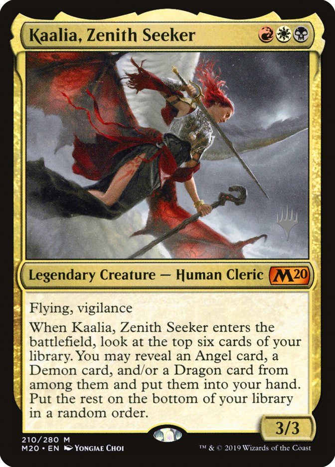 Kaalia, Zenith Seeker (Promo Pack) [Core Set 2020 Promos] | Gamer Loot