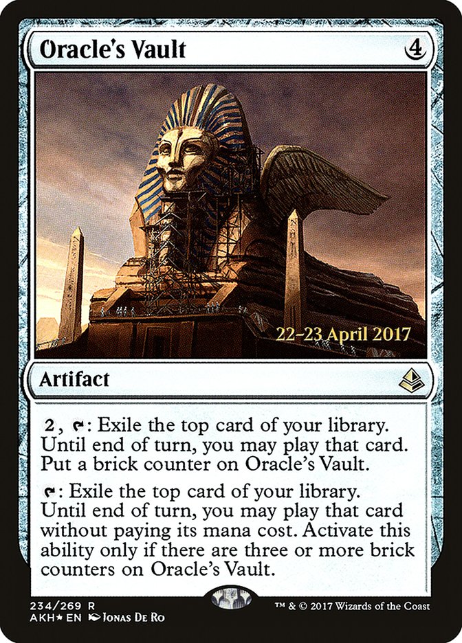 Oracle's Vault  [Amonkhet Prerelease Promos] | Gamer Loot