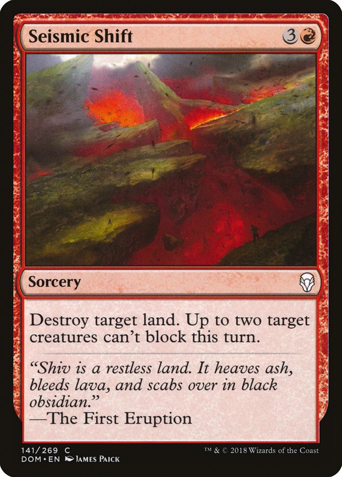 Seismic Shift [Dominaria] | Gamer Loot