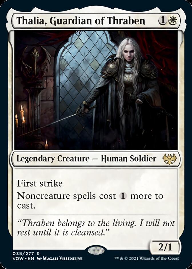 Thalia, Guardian of Thraben [Innistrad: Crimson Vow] | Gamer Loot