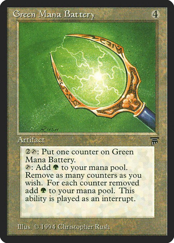 Green Mana Battery [Legends] | Gamer Loot