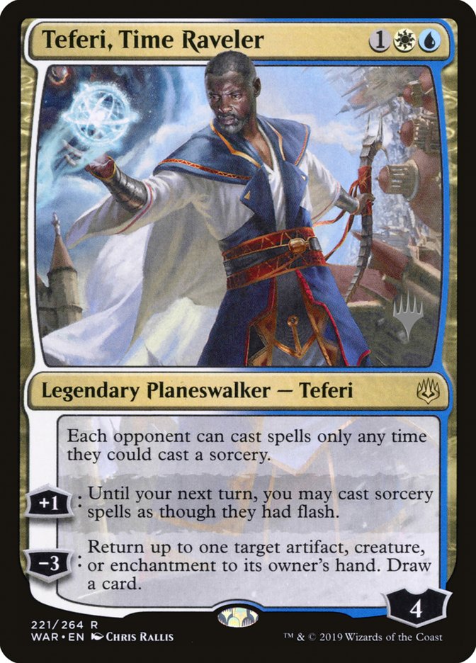 Teferi, Time Raveler (Promo Pack) [War of the Spark Promos] | Gamer Loot