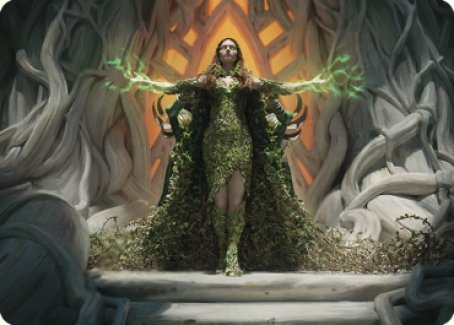 Titania, Voice of Gaea Art Card [The Brothers' War Art Series] | Gamer Loot