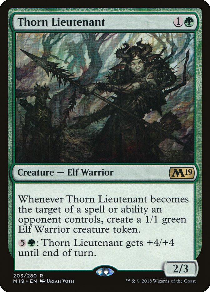 Thorn Lieutenant [Core Set 2019] | Gamer Loot