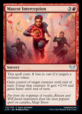 Mascot Interception [Strixhaven: School of Mages] | Gamer Loot