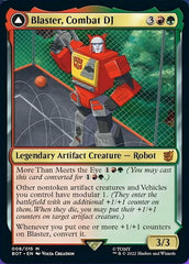 Blaster, Combat DJ // Blaster, Morale Booster [Universes Beyond: Transformers] | Gamer Loot