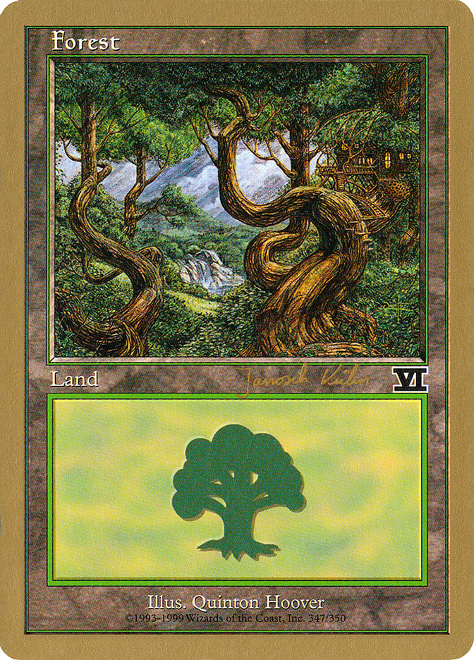 Forest (jk347) (Janosch Kuhn) [World Championship Decks 2000] | Gamer Loot