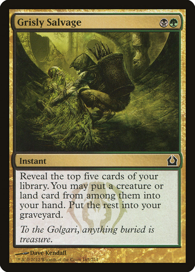 Grisly Salvage [Return to Ravnica] | Gamer Loot