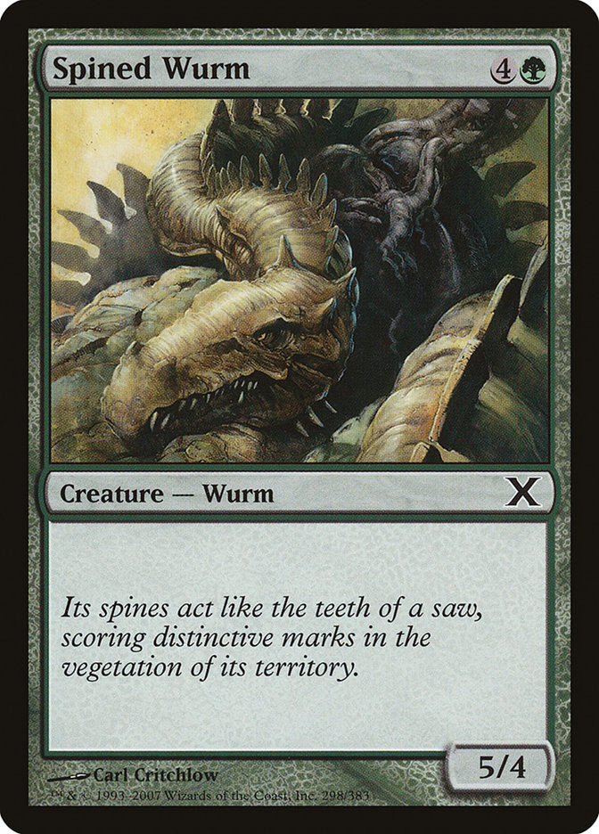 Spined Wurm [Tenth Edition] | Gamer Loot