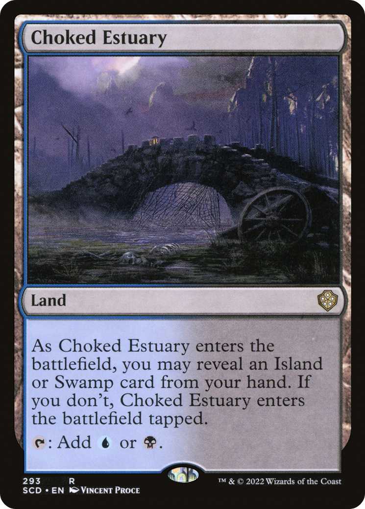 Choked Estuary [Starter Commander Decks] | Gamer Loot