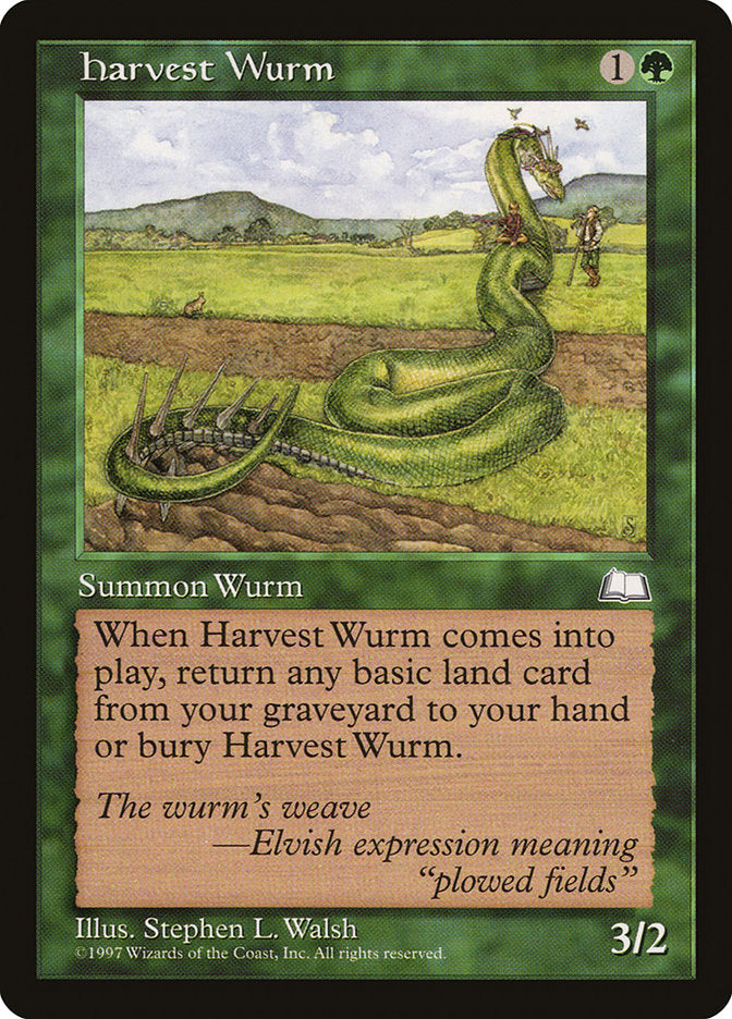 Harvest Wurm [Weatherlight] | Gamer Loot