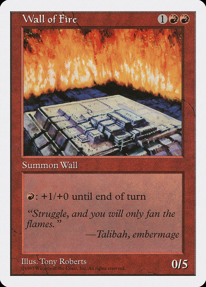 Wall of Fire [Fifth Edition] | Gamer Loot