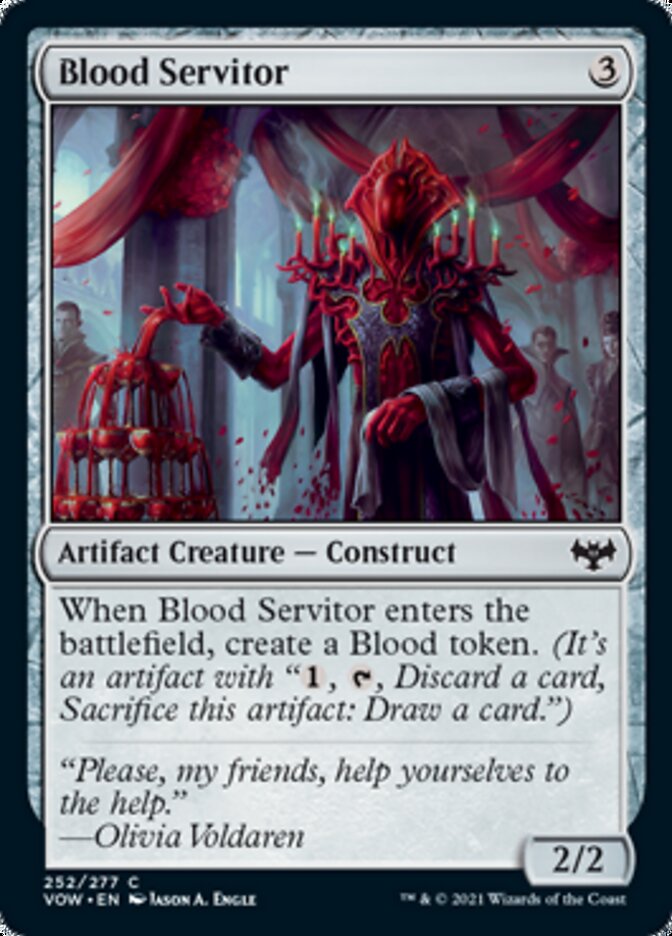 Blood Servitor [Innistrad: Crimson Vow] | Gamer Loot