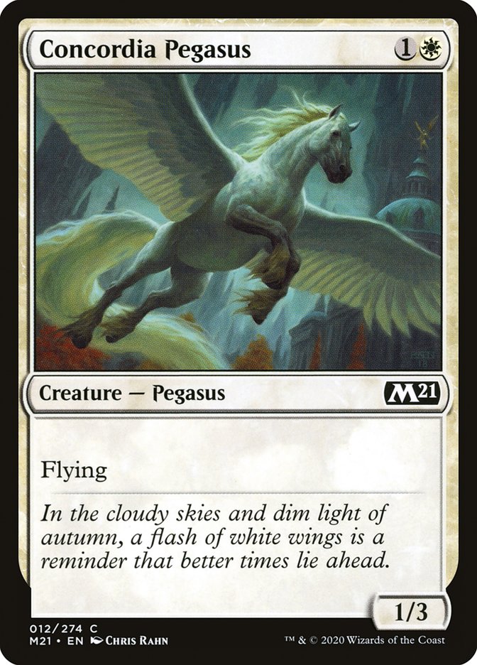 Concordia Pegasus [Core Set 2021] | Gamer Loot