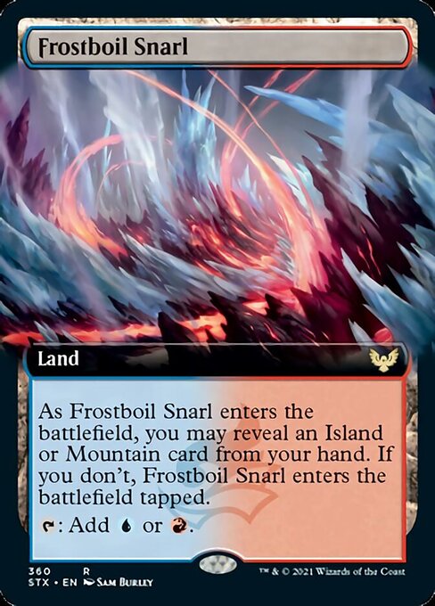 Frostboil Snarl (Extended) [Strixhaven: School of Mages] | Gamer Loot
