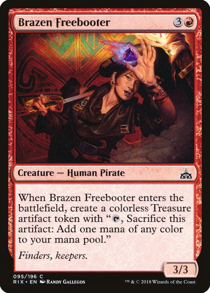 Brazen Freebooter [Rivals of Ixalan] | Gamer Loot