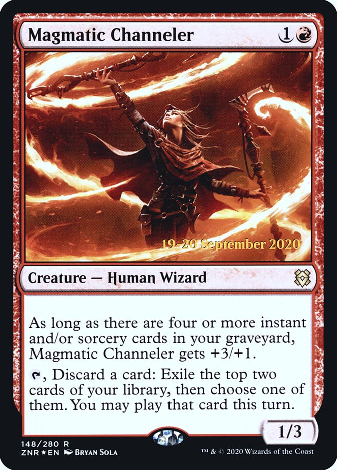 Magmatic Channeler [Zendikar Rising Prerelease Promos] | Gamer Loot