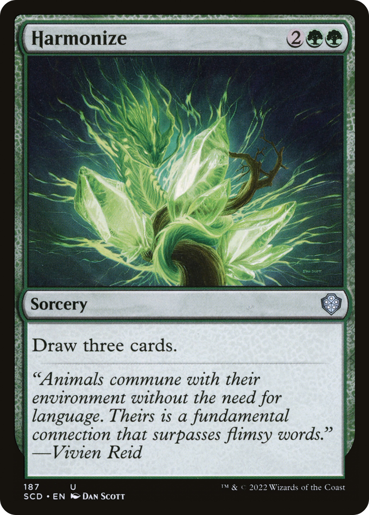 Harmonize [Starter Commander Decks] | Gamer Loot