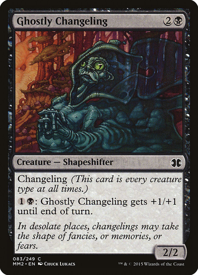 Ghostly Changeling [Modern Masters 2015] | Gamer Loot