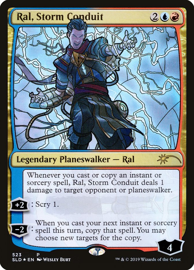 Ral, Storm Conduit (Stained Glass) [Secret Lair Drop Promos] | Gamer Loot