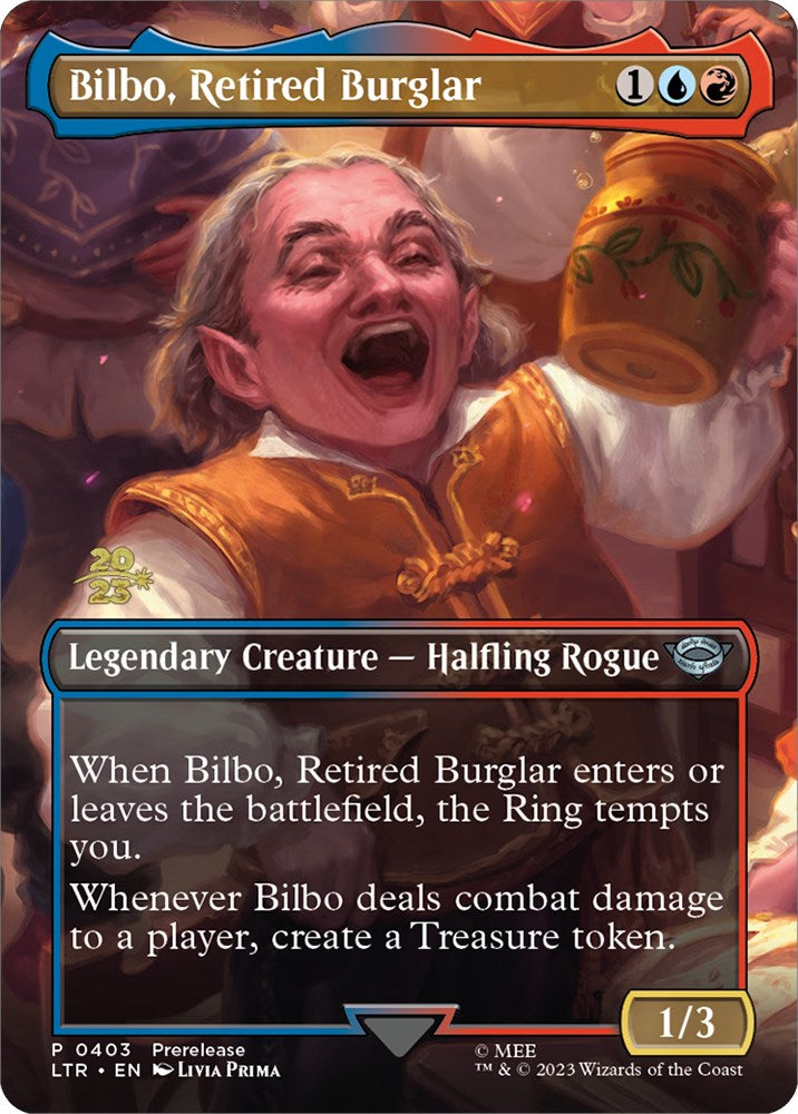 Bilbo, Retired Burglar [The Lord of the Rings: Tales of Middle-Earth Prerelease Promos] | Gamer Loot