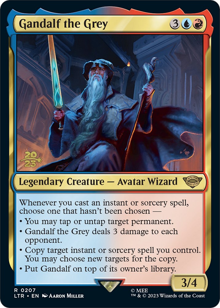 Gandalf the Grey [The Lord of the Rings: Tales of Middle-Earth Prerelease Promos] | Gamer Loot