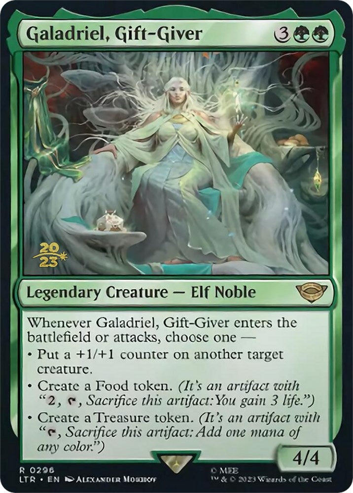 Galadriel, Gift-Giver [The Lord of the Rings: Tales of Middle-Earth Prerelease Promos] | Gamer Loot