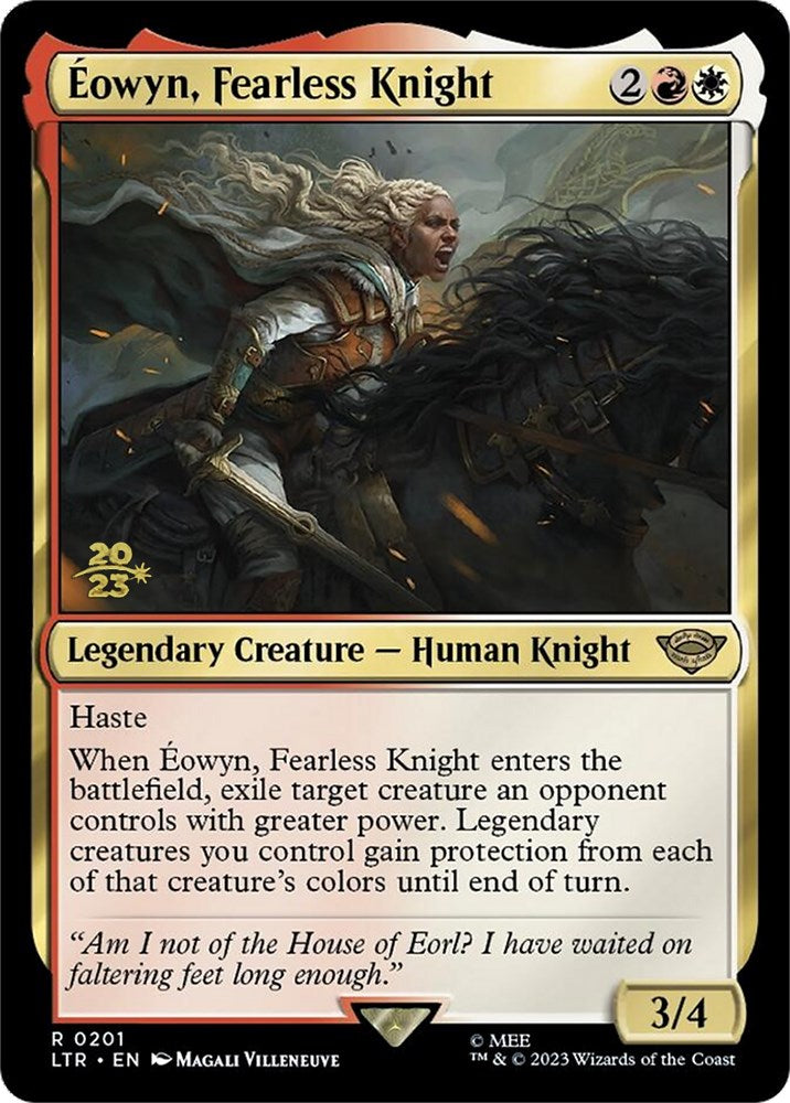 Eowyn, Fearless Knight [The Lord of the Rings: Tales of Middle-Earth Prerelease Promos] | Gamer Loot